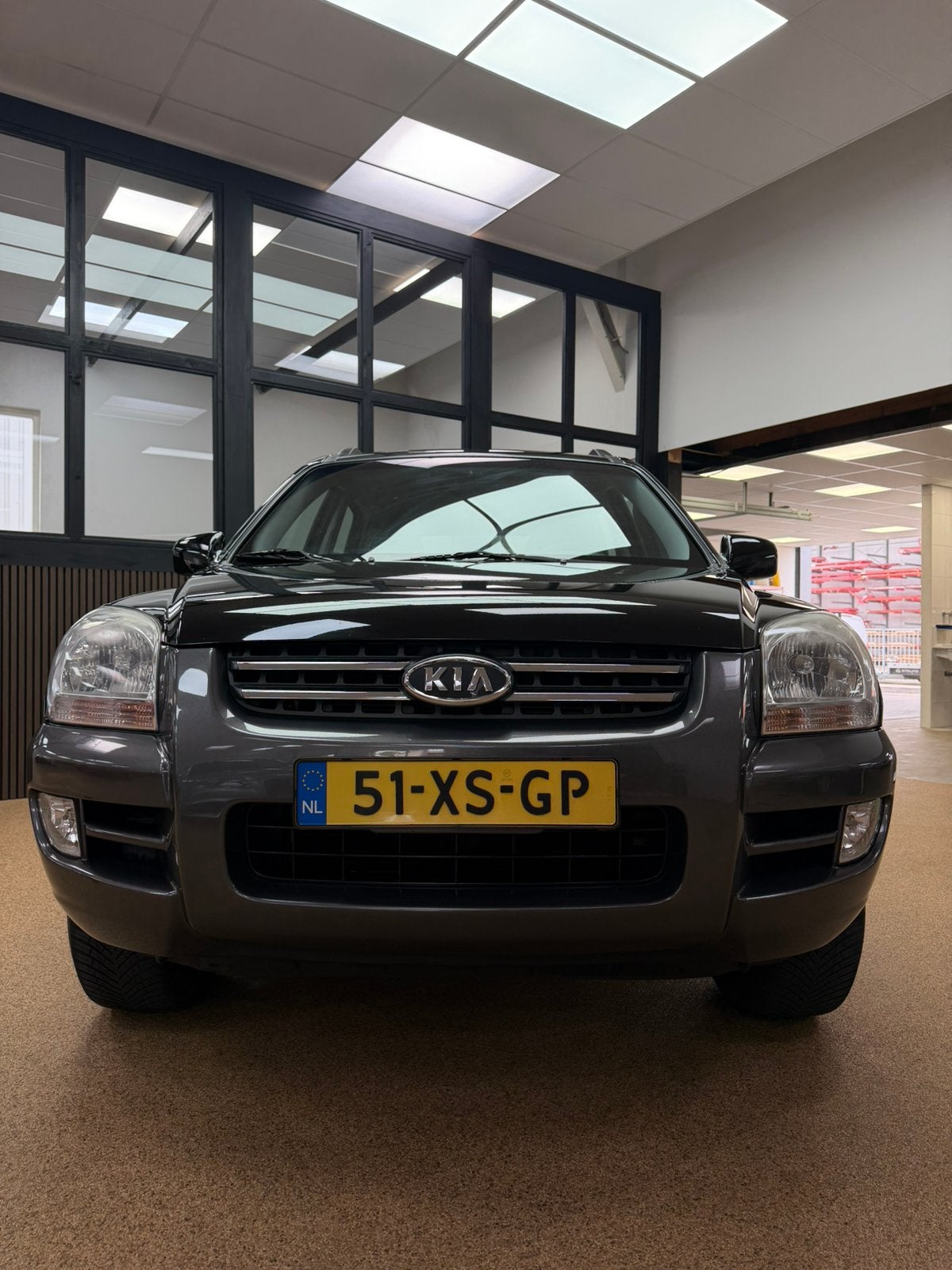 Kia Sportage 2.0 CVVT Comfort | 1e Eig. | Nw. APK | Airco |, Auto's, 1442 kg, 4 cilinders, Zwart, Origineel Nederlands