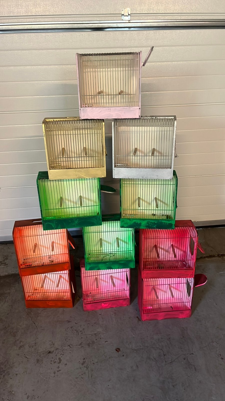 Vogel huisjes voer kooien, Ophalen of Verzenden, Zo goed als nieuw, Minder dan 50 cm
