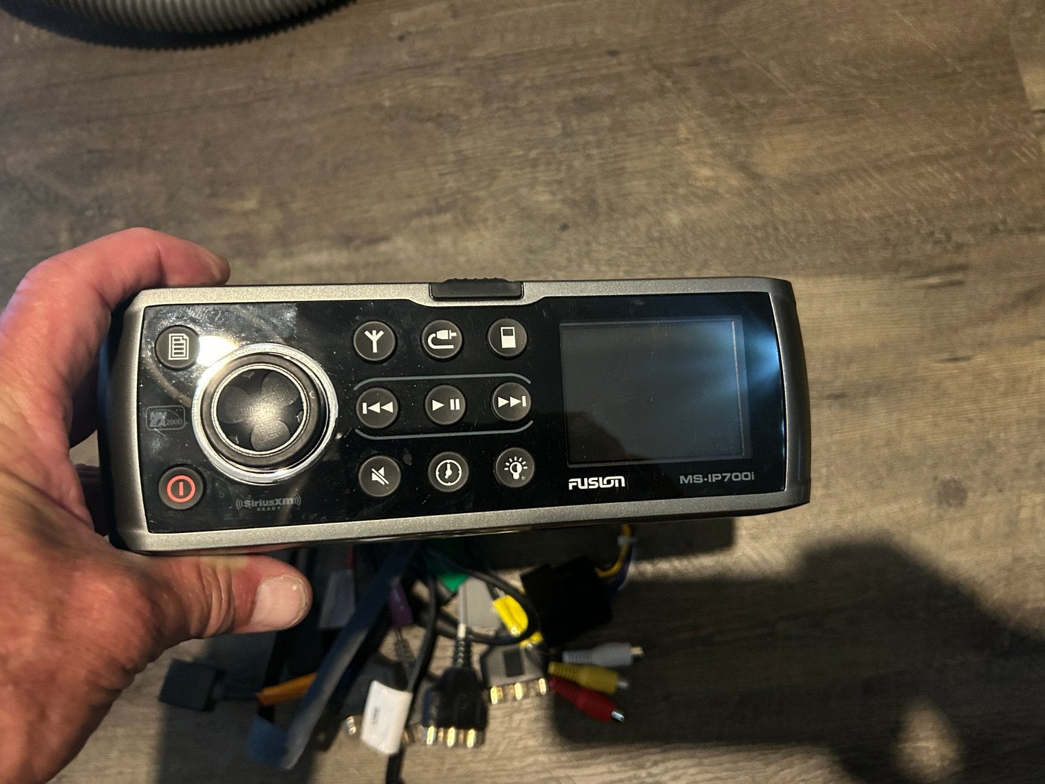 Bootradio Fusion IP700i met defect, Ophalen, Gebruikt