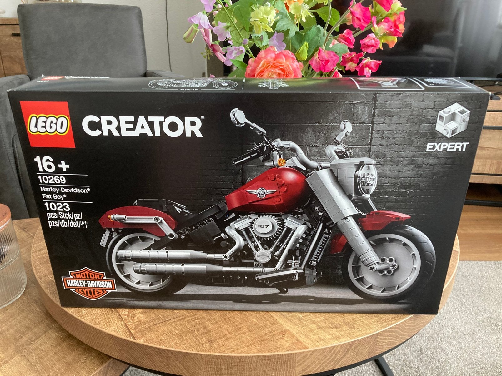 Lego Creator Expert 10269 Harley-Davidson Fat Boy Lego 10269, Ophalen, Nieuw, Inclusief instructies, Lego
