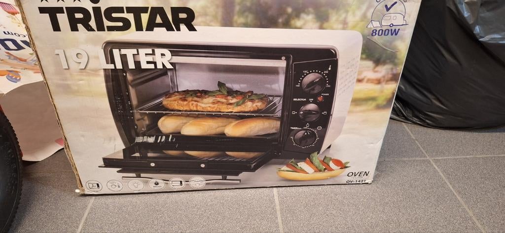 Tristar Oven OV-1421 - Compacte 19 Liter Mini Oven, Ophalen, Minder dan 45 cm, Gebruikt, Minder dan 45 cm
