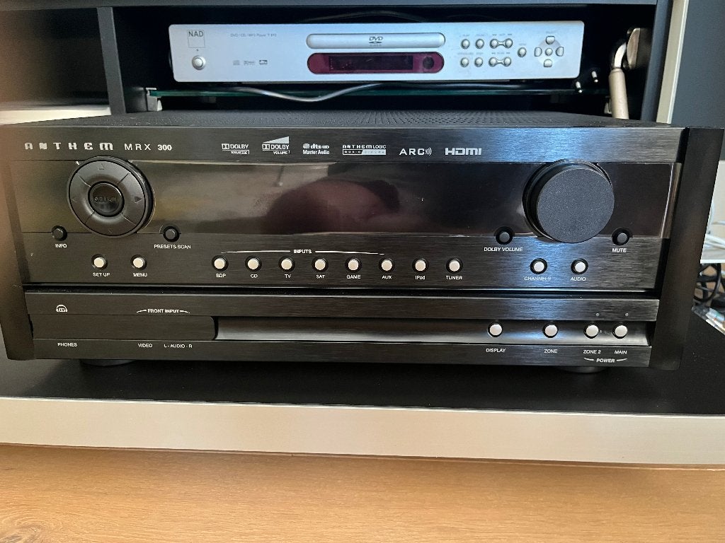 Surround receiver Anthem, Gebruikt, 60 tot 120 watt, Ophalen, Overige merken