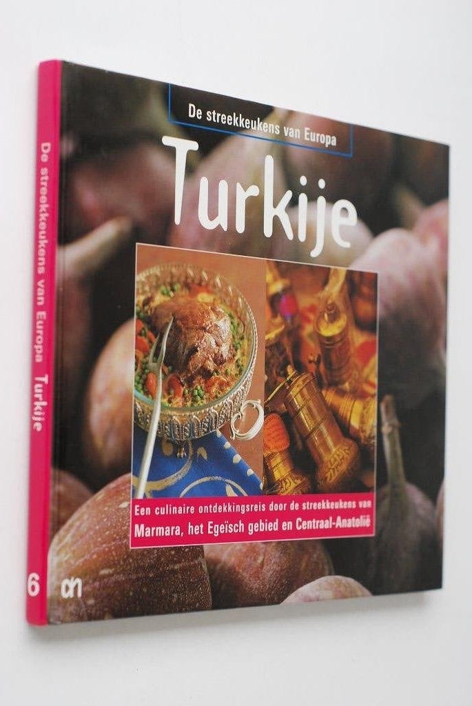 Kookboek Streekkeukens van Europa: Turkije 2002 Albert Heijn, Voorgerechten en Soepen, Midden-Oosten en Marokko, Verzenden, Gezond koken