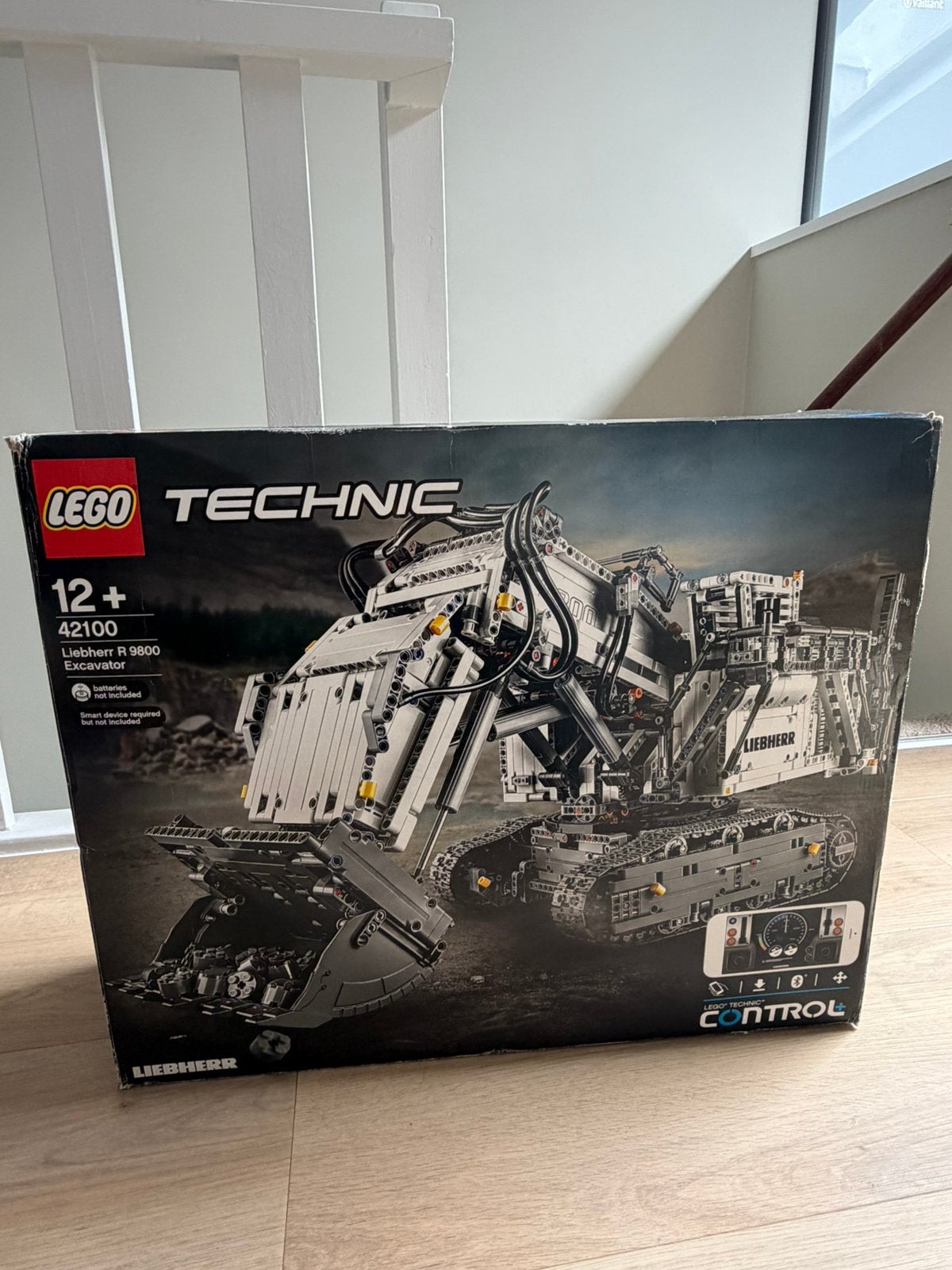 Lego Liebherr R9800 Excavator, Lego, Ophalen of Verzenden, Zo goed als nieuw, Complete set