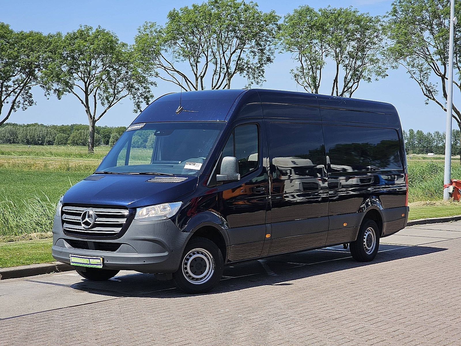 MERCEDES-BENZ SPRINTER 316 ac automaat euro6, Auto's, Bestelauto's, Automaat, Gebruikt, Euro 6, Blauw