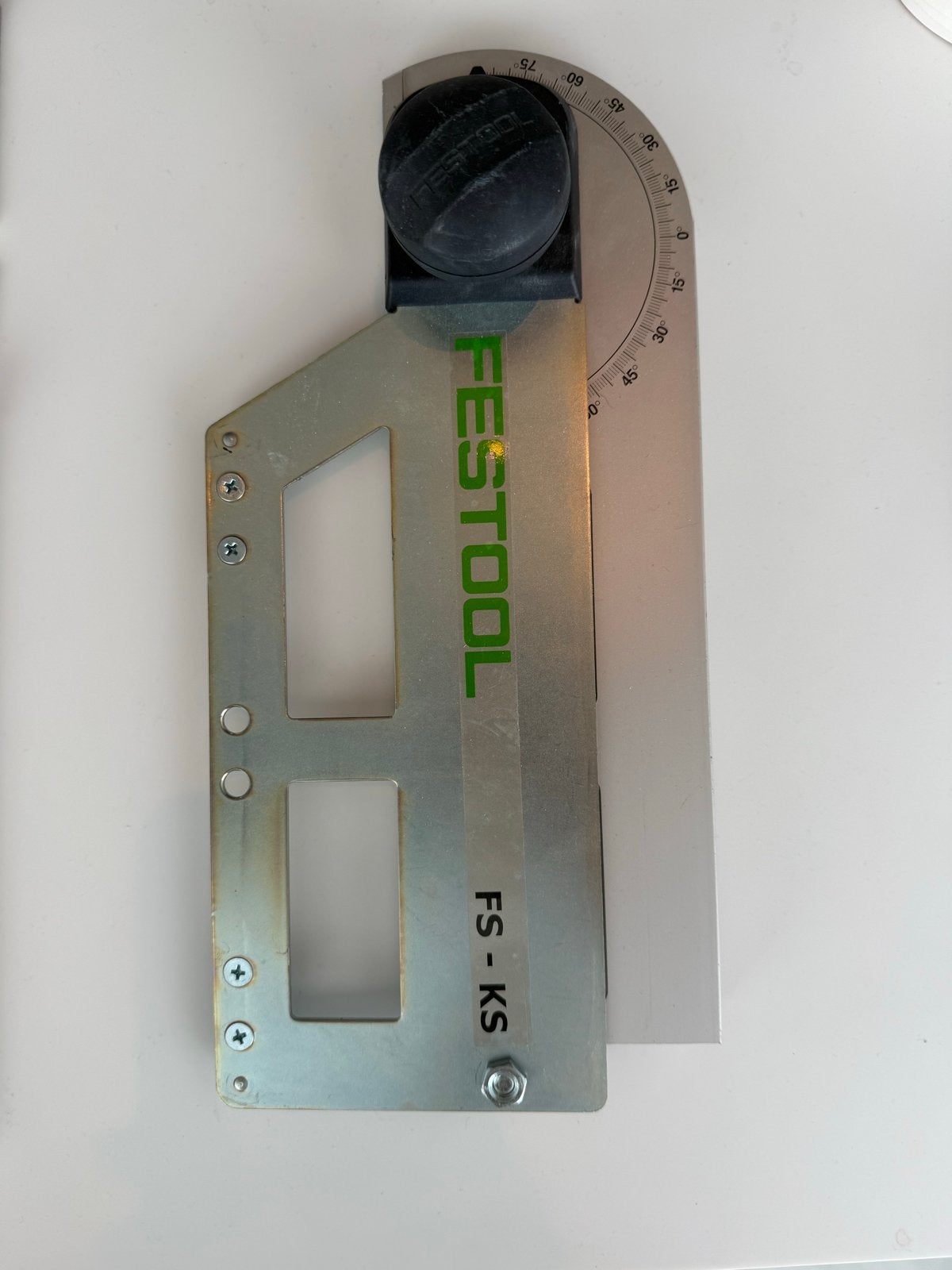 Festool FS-KS Winkelinstelling voor geleiderail, Ophalen of Verzenden, Gebruikt, Overige typen, Festool