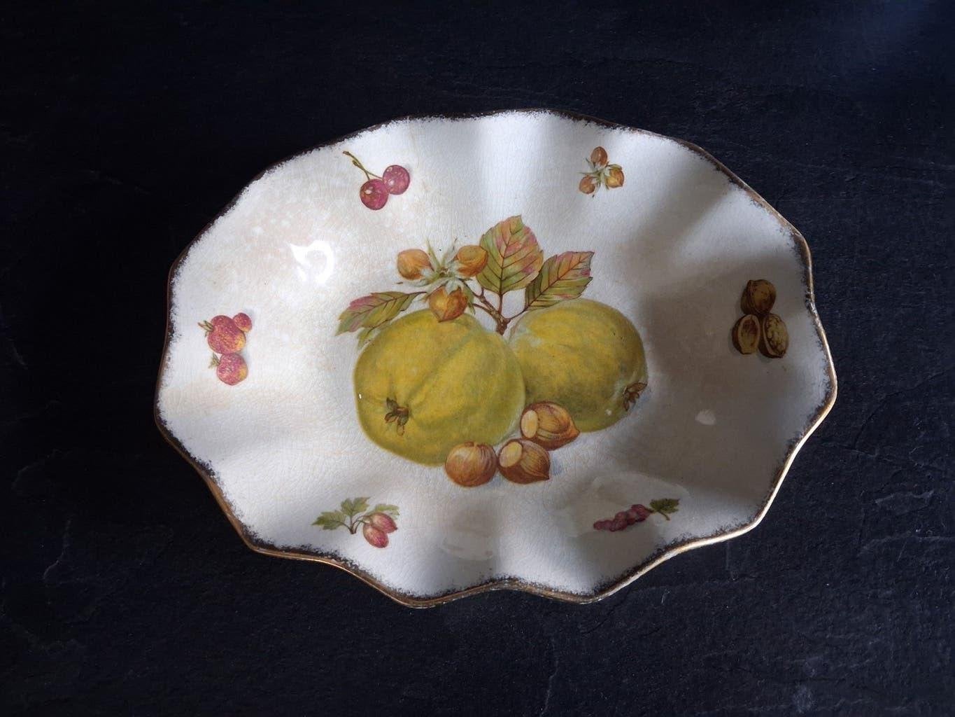 Antieke Old Foley James Kent Fruitschaal, Antiek en Kunst, Ophalen of Verzenden