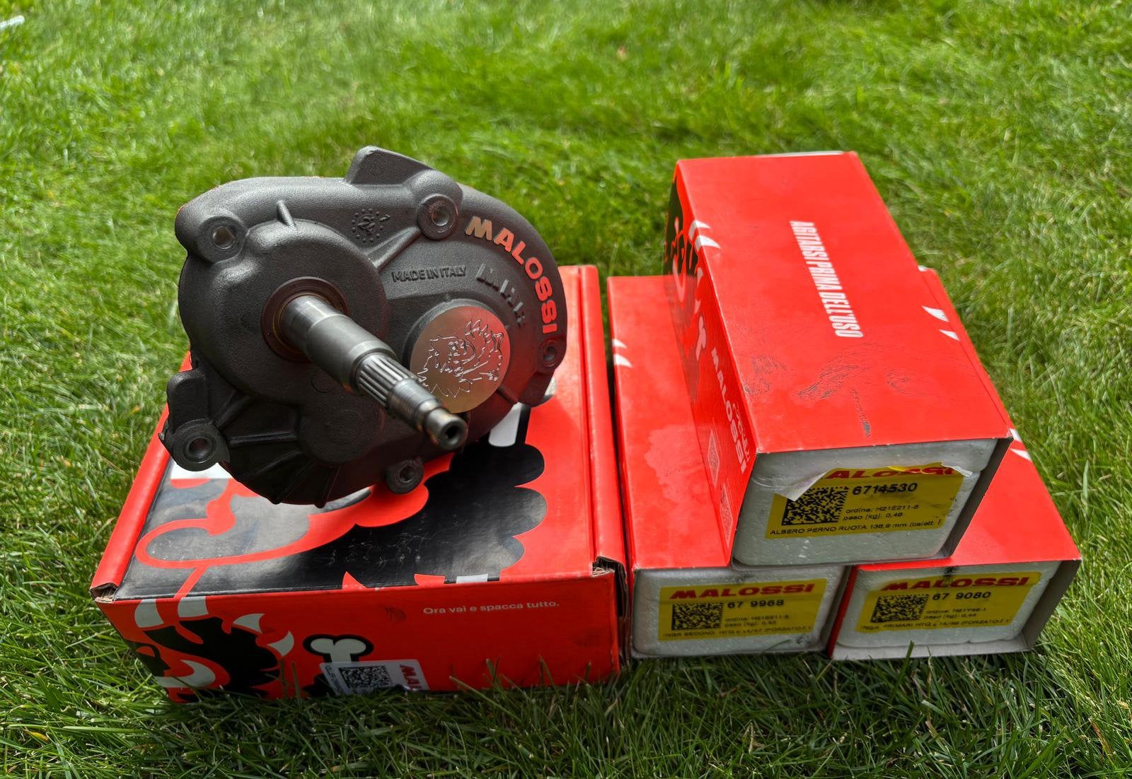 Malossi MHR Vertandingsset + Deksel Piaggio / Zip / Runner, Ophalen, Nieuw, Blok, Piaggio
