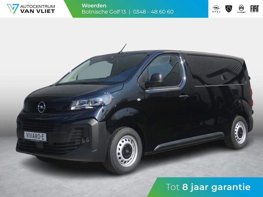 Opel Vivaro Electric L2 75 kWh | tot 8 jaar garantie | Apple, Auto's, Bestelauto's, Zwart, 351 km, Zwart, Origineel Nederlands