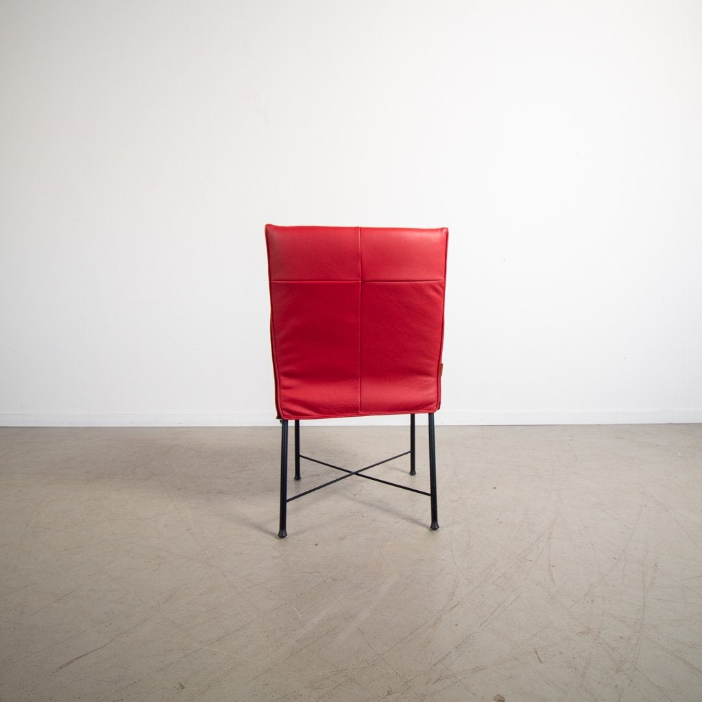 Montis Geraldine Fauteuil Rood Leer, Niet ingevuld, Nieuw, Niet ingevuld, Niet ingevuld