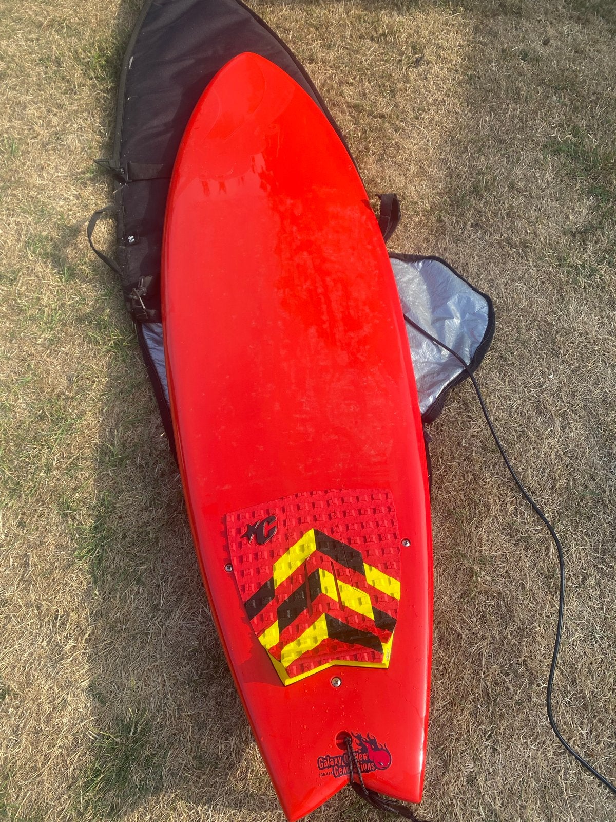 5'7 Fish surfboard, Ophalen, Gebruikt, Fish, Met vinnen