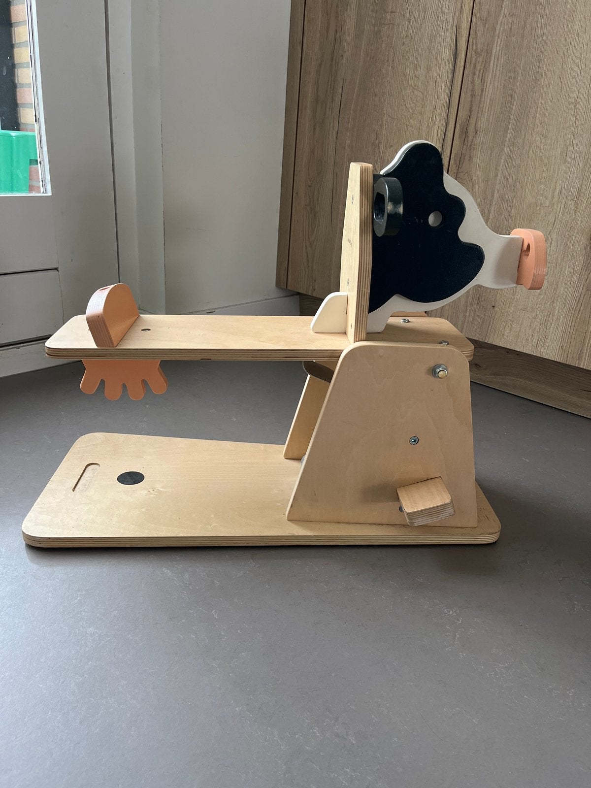 Houten wipkoe / wipkip, Kinderen en Baby's, Ophalen, Gebruikt