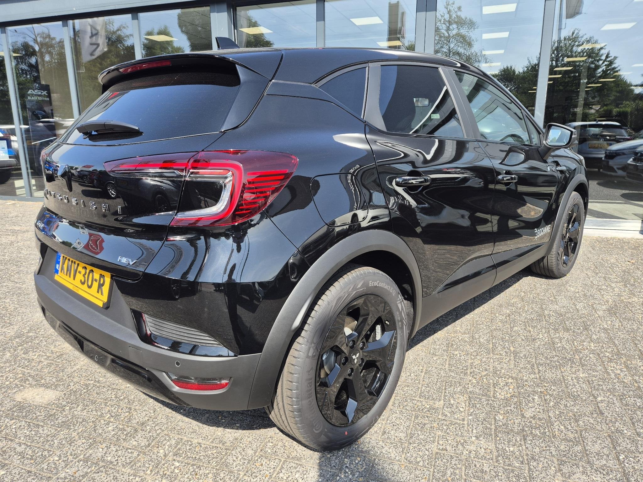Mitsubishi ASX 1.8 HEV AT Intense | Black Edition | Demo |, Stof, 4 cilinders, Met garantie (alle), Automatische klimaatregeling