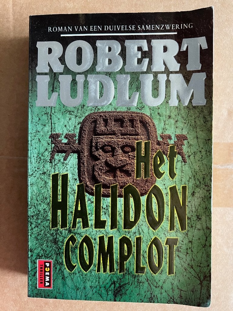 Robert Ludlum: Het Halidon complot, Ophalen of Verzenden, Gelezen, Robert Ludlum