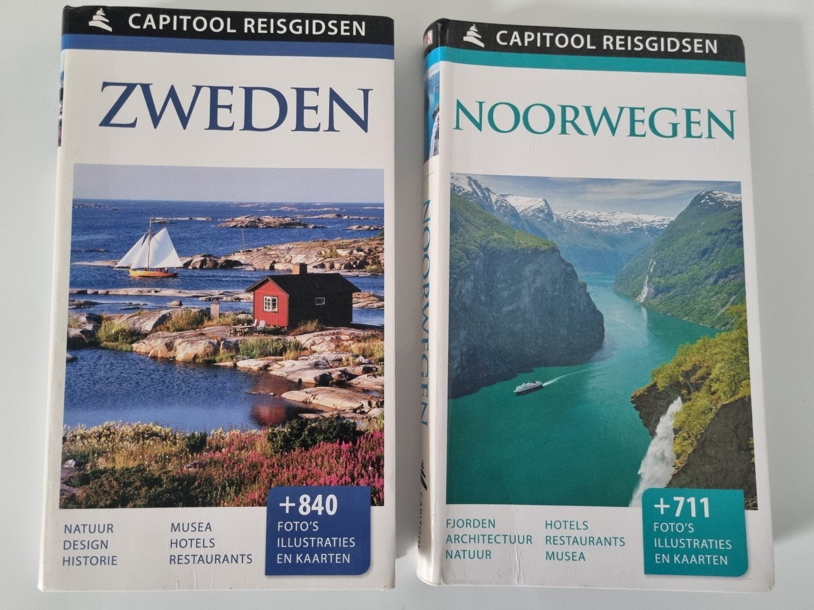 Capitool Zweden 2017 & Noorwegen 2015  SAMEN, Boeken, Reisgidsen, Capitool, Europa, Ophalen of Verzenden, Zo goed als nieuw