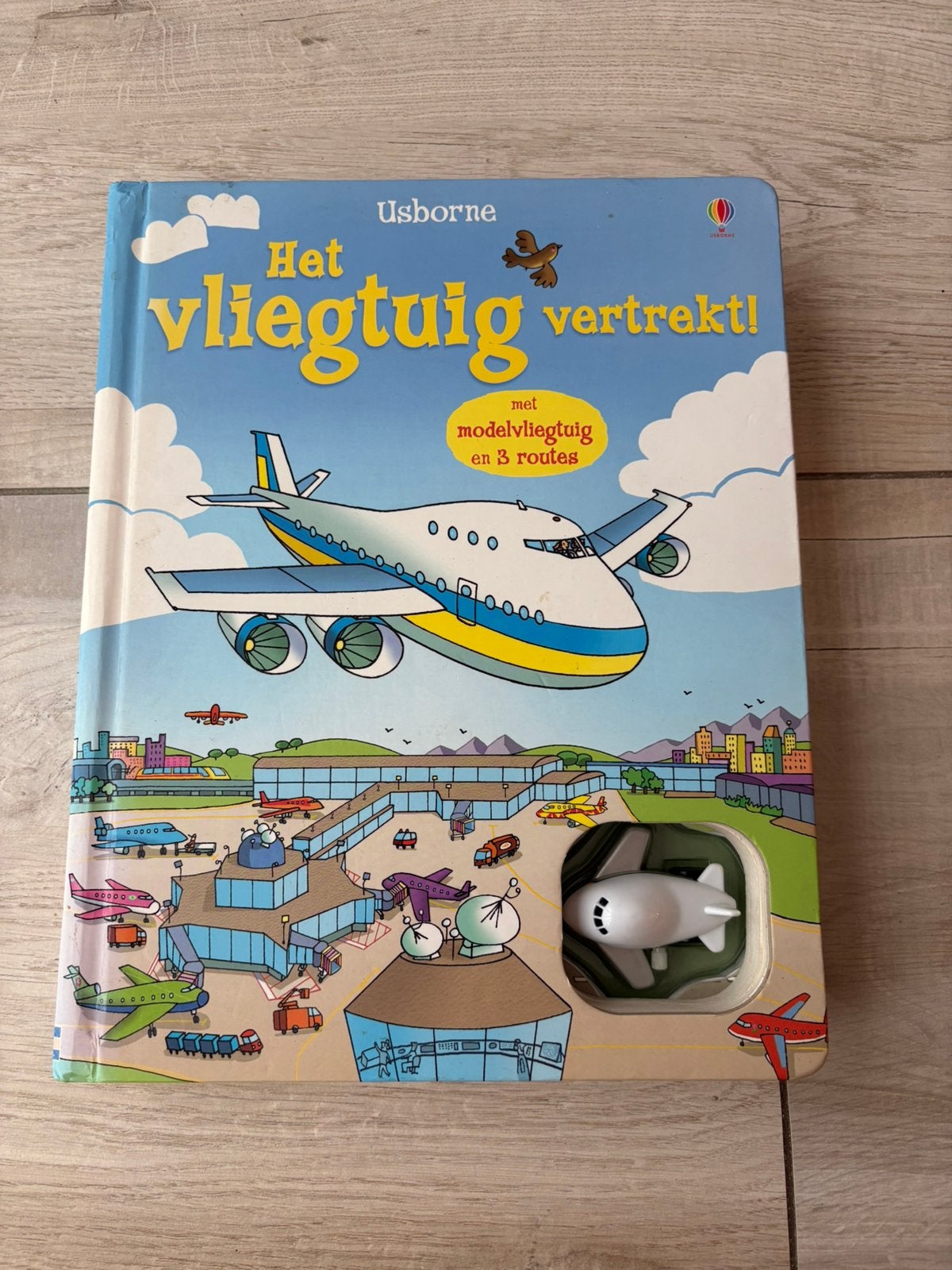 Usborne. Het vliegtuig vertrekt., Ophalen of Verzenden