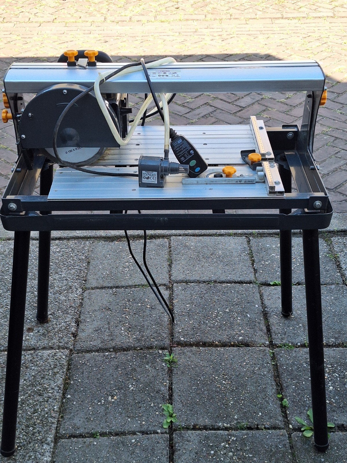MX Power Tegelzaagmachine 600 Watt, Ophalen, Minder dan 30 mm, Gebruikt, Overige typen