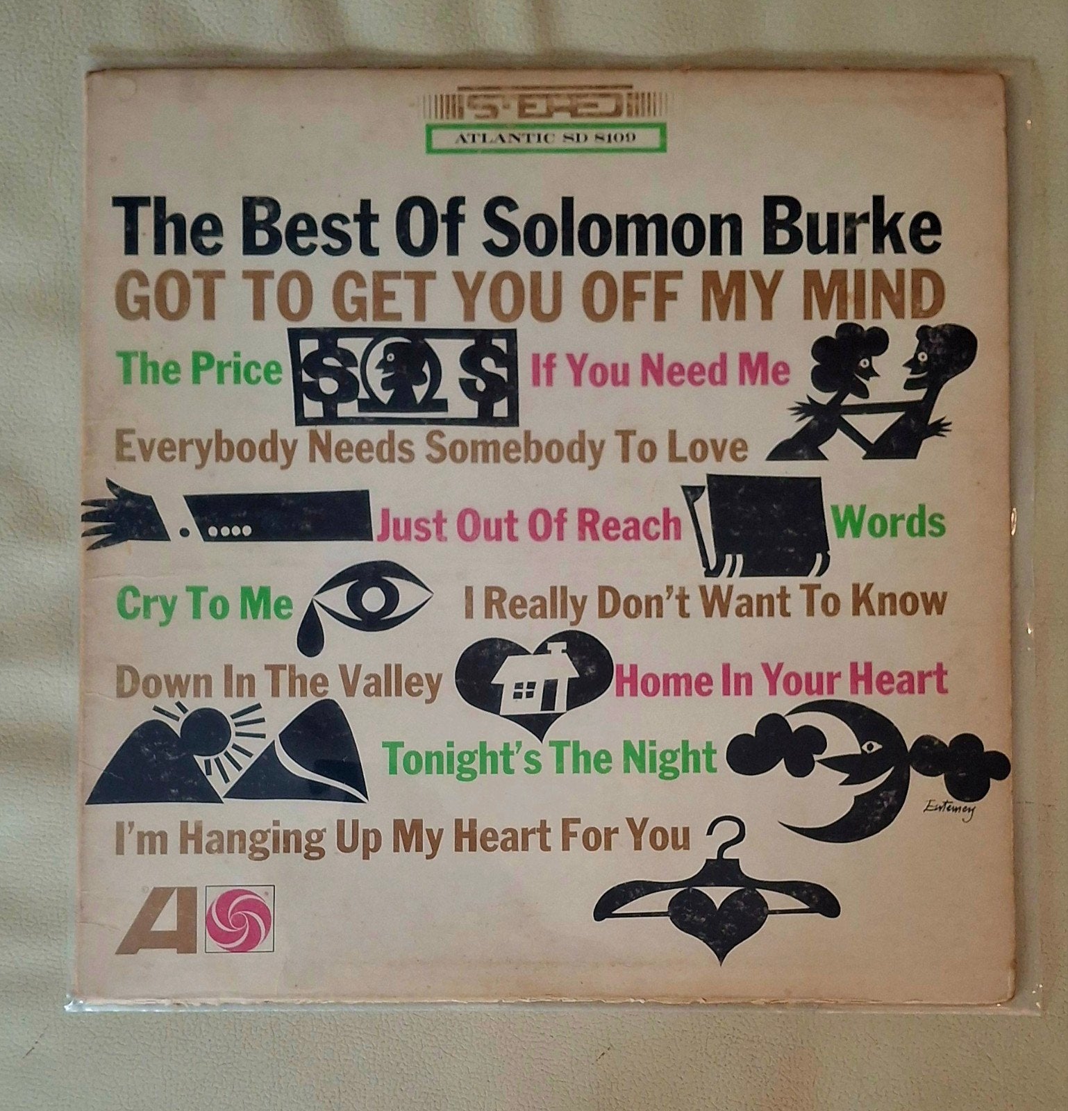 Solomon Burke - The Best Of Solomon Burke LP (Pop, Soul), LP, Gebruikt, Ophalen of Verzenden, 12 inch