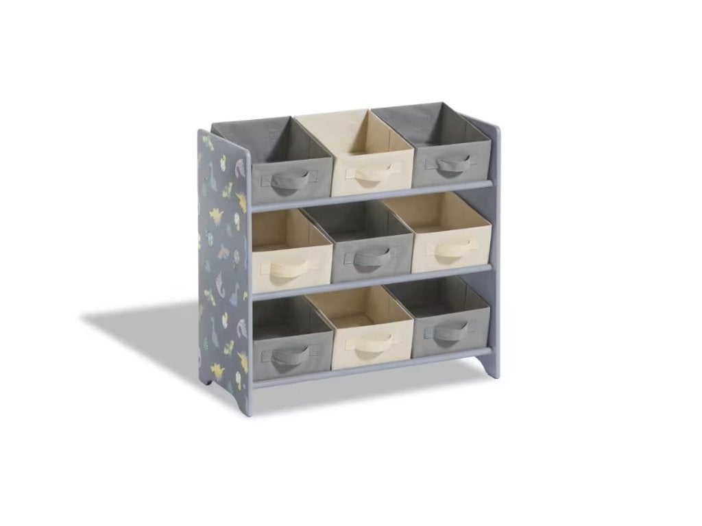 Livarno Home Opbergrek, Grijs-Creme 65x62x30cm, 5 laden of meer, Nieuw, Minder dan 100 cm, 25 tot 50 cm
