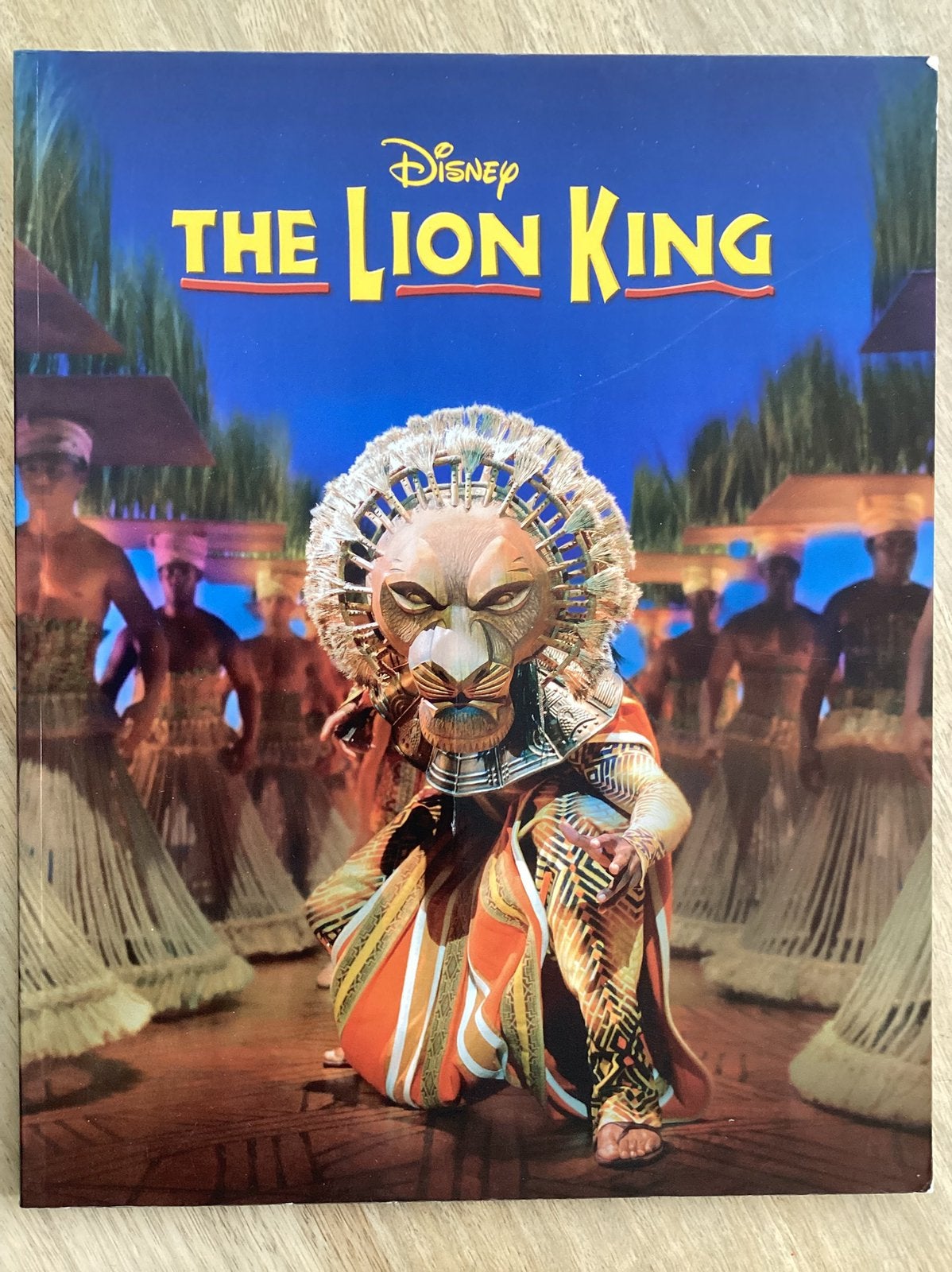 The Lion King boekje van toneelversie, Ophalen of Verzenden, Gelezen, Toneel