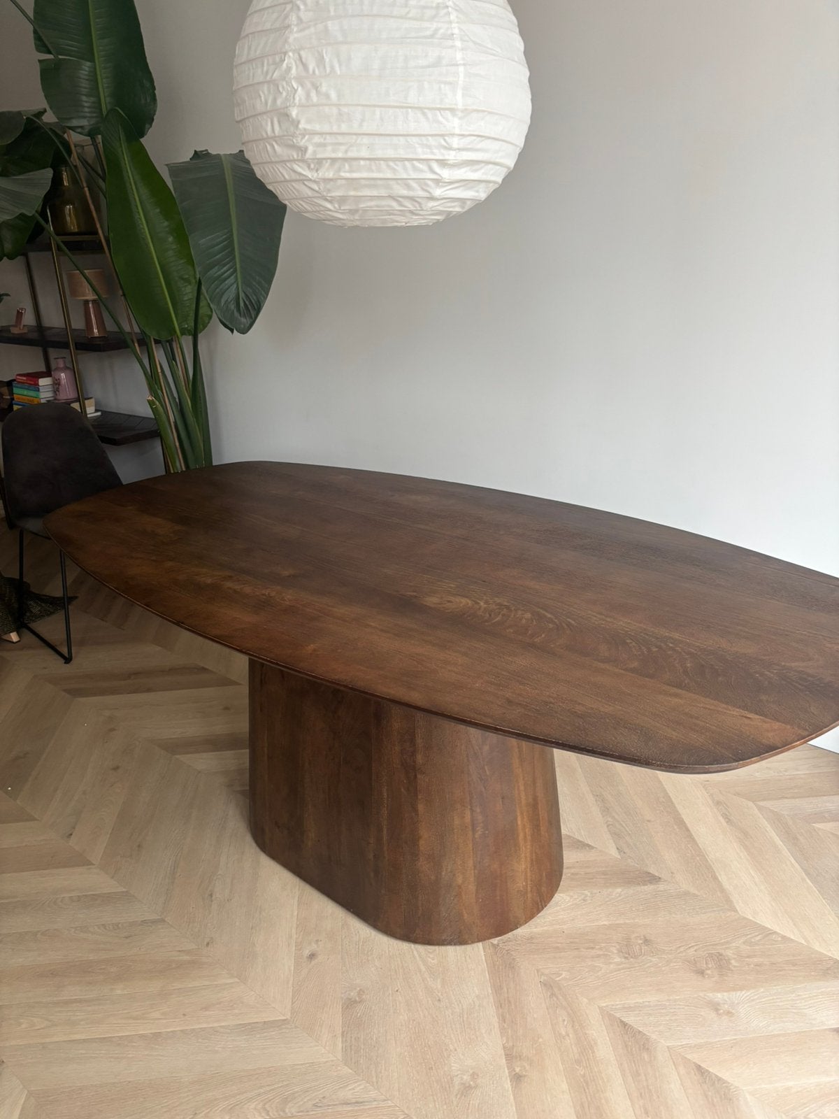 Eettafel Deens Ovaal van Old Inn Wonen, Ophalen, 100 tot 150 cm, 200 cm of meer, Zo goed als nieuw