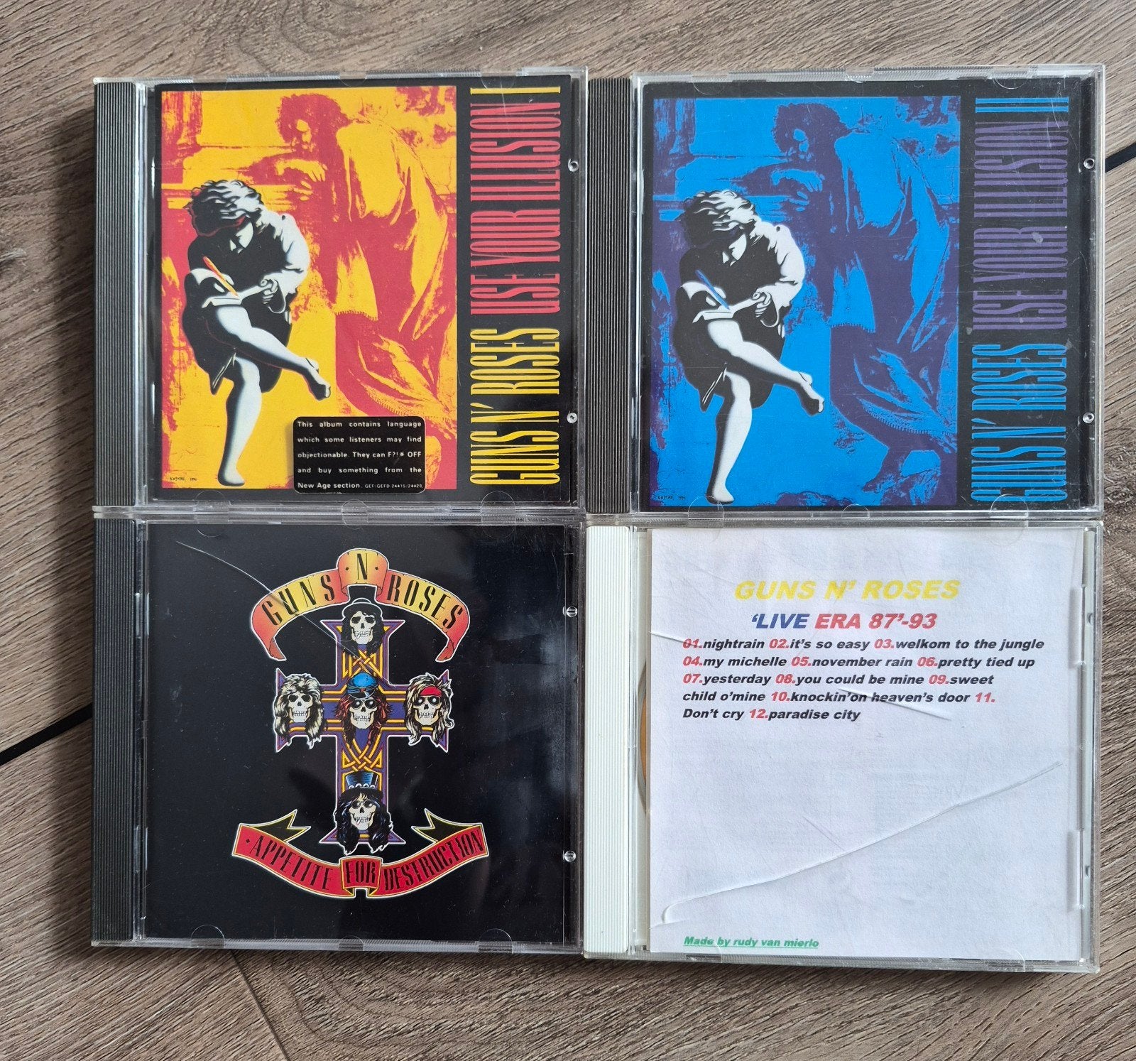 Guns N' Roses: Use Your Illusion I & II, Appetite, Live Era, Cd's en Dvd's, Ophalen of Verzenden, Gebruikt, Poprock