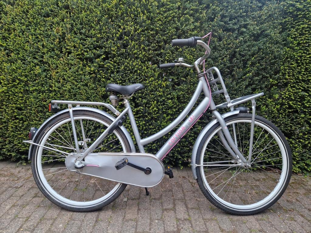 Mooie Cortina U4 26 inch met nieuwe banden en verlichting, Ophalen, Terugtraprem, Cortina Batavus Gazelle Limit Spirit Sparta BSP Giant