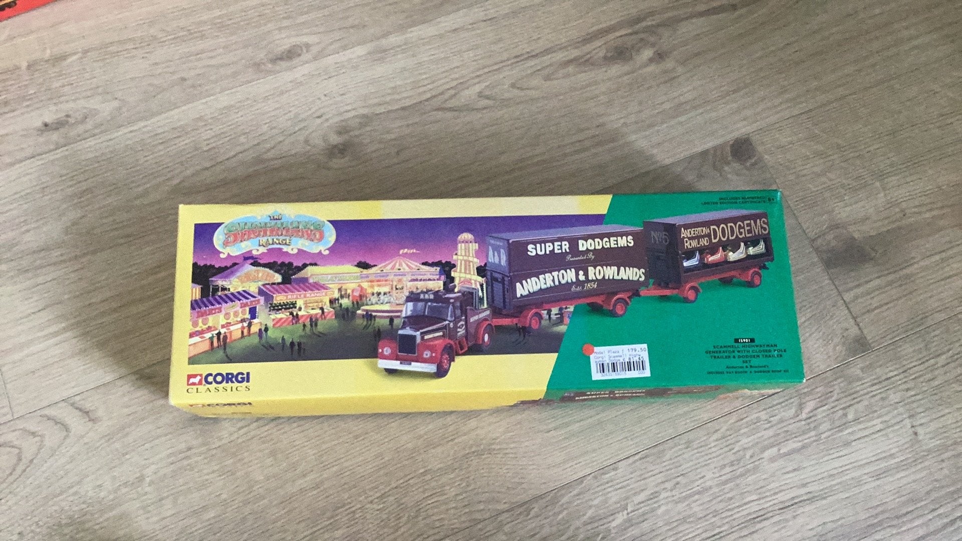 Corgi Scammell Highwayman miniatuur auto, Hobby en Vrije tijd, Ophalen of Verzenden, Zo goed als nieuw, Bus of Vrachtwagen, Corgi