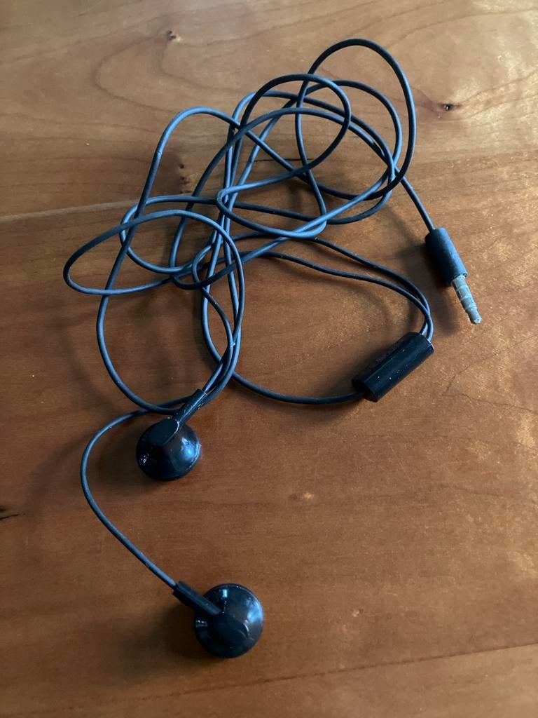 Bedrade oordopjes - Zwart, Audio, Tv en Foto, Koptelefoons, Ophalen, Gebruikt, Overige merken