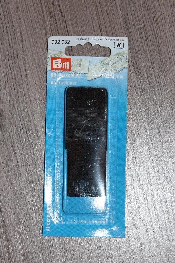 Prym BH verlengstuk zwart - 30 mm 992032 #2431, Ophalen of Verzenden, Nieuw, Rits of Sluiting