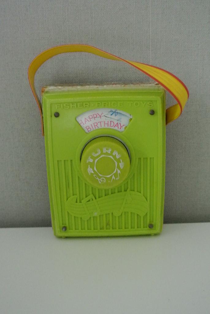 Fisher Price muziekdoosje jaren 70, Antiek en Kunst, Antiek | Speelgoed, Ophalen of Verzenden