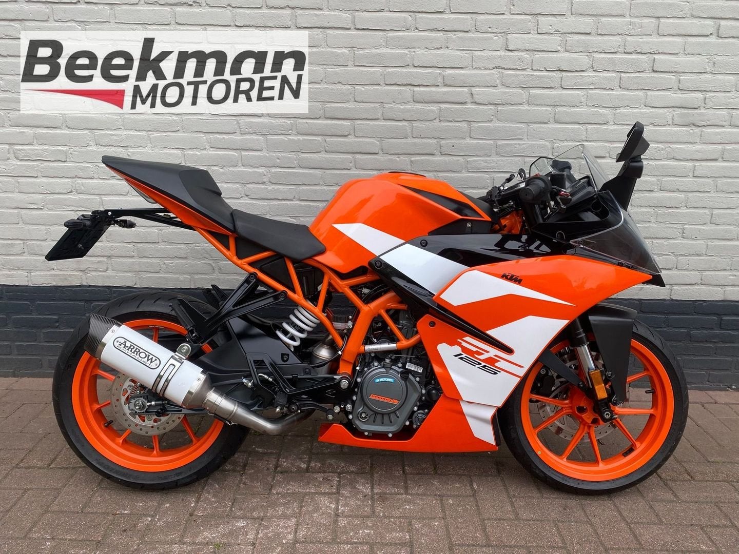 KTM RC 125 (bj 2017) 12,393 km A1 / Arrow uitlaat, Motoren, KTM, Bedrijf, Onbekend, Super Sport