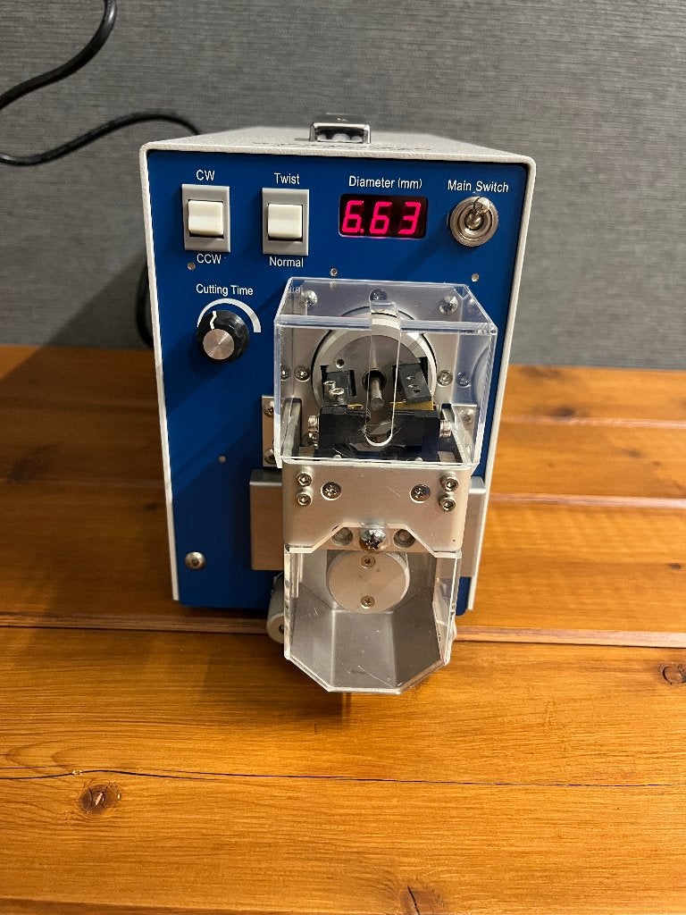 Cosmic 927R micro cabel stripper , kabel strip machine ., Ophalen of Verzenden, Gebruikt