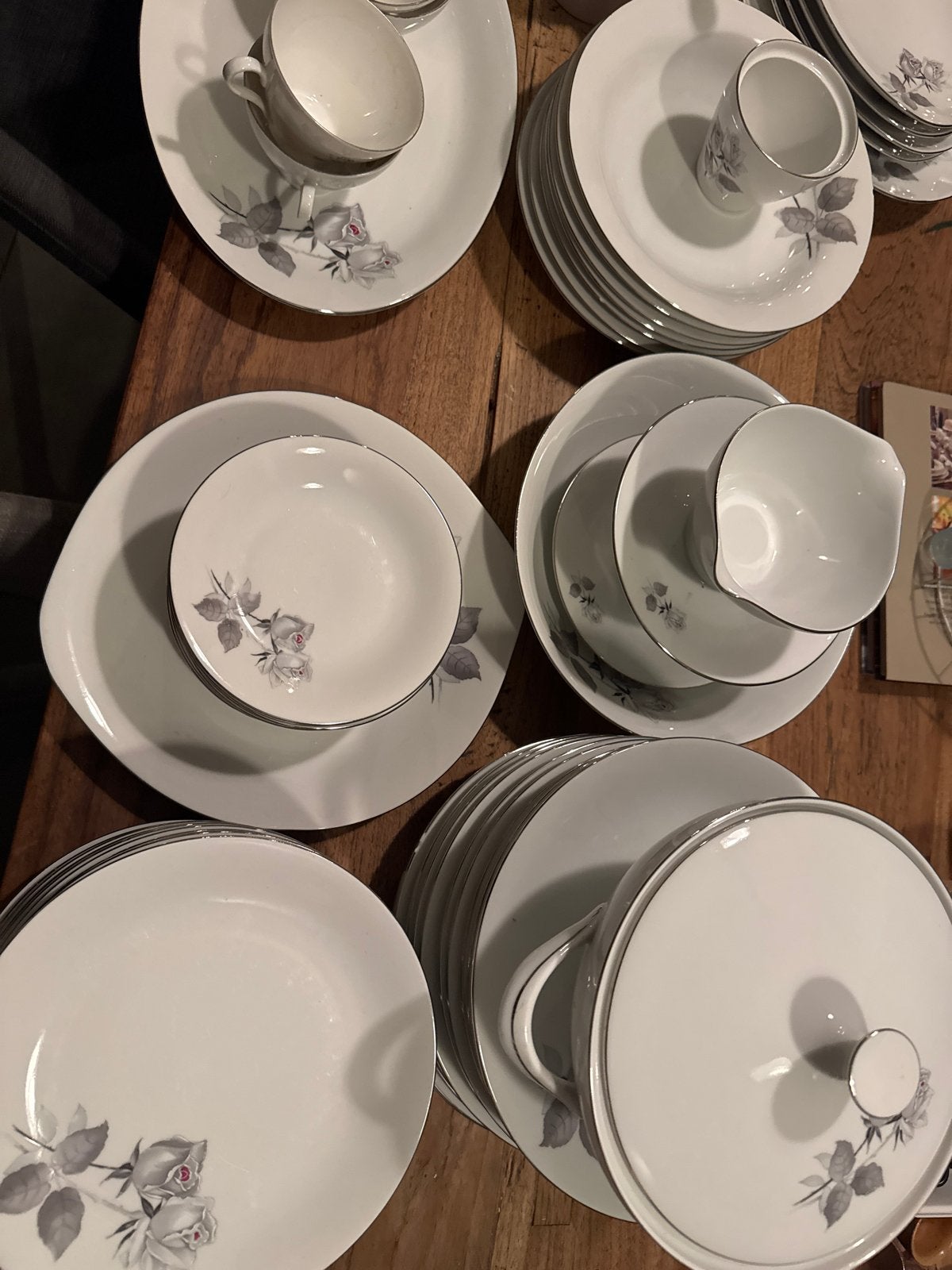 Bavaria Black Rose Servies - Uitgebreide Set, Ophalen, Gebruikt, Overige merken, Klassiek