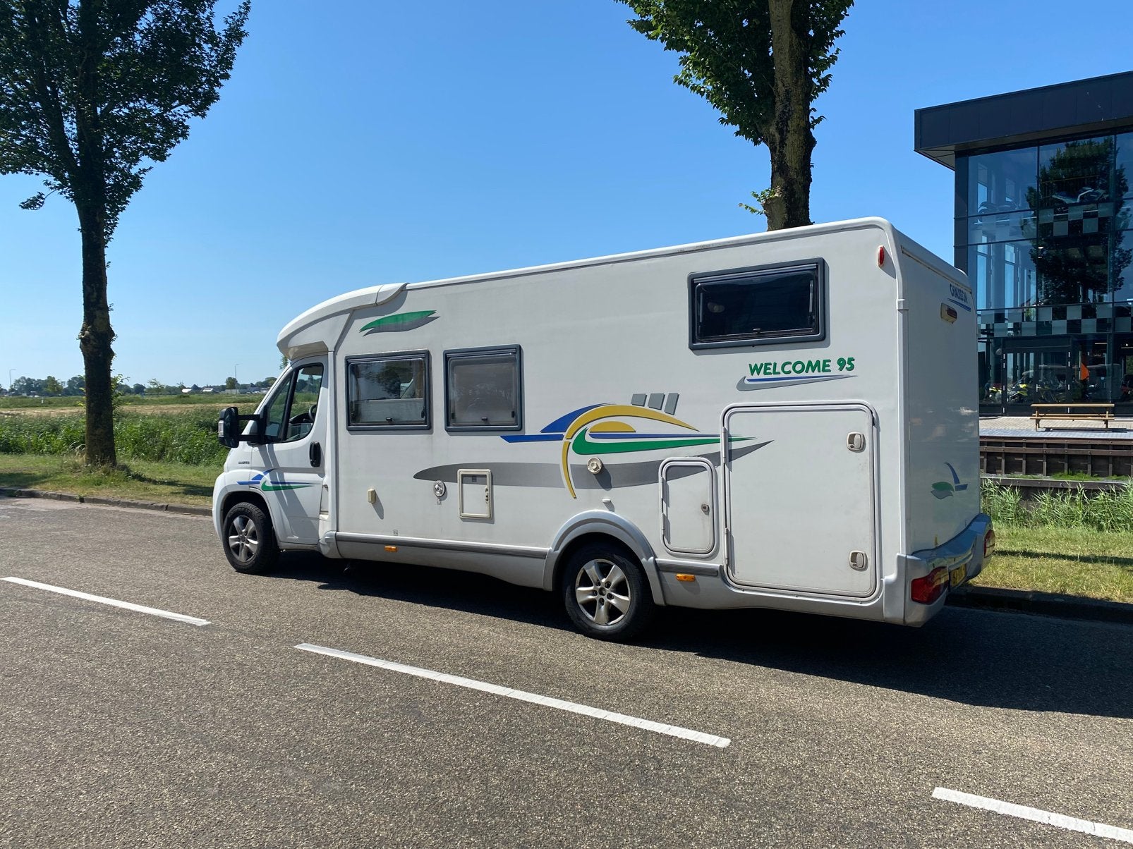 Chaussons Welcome 95 met langsbedden met 114000 KM, Standaard zit, Ringverwarming, Fiat, Chausson