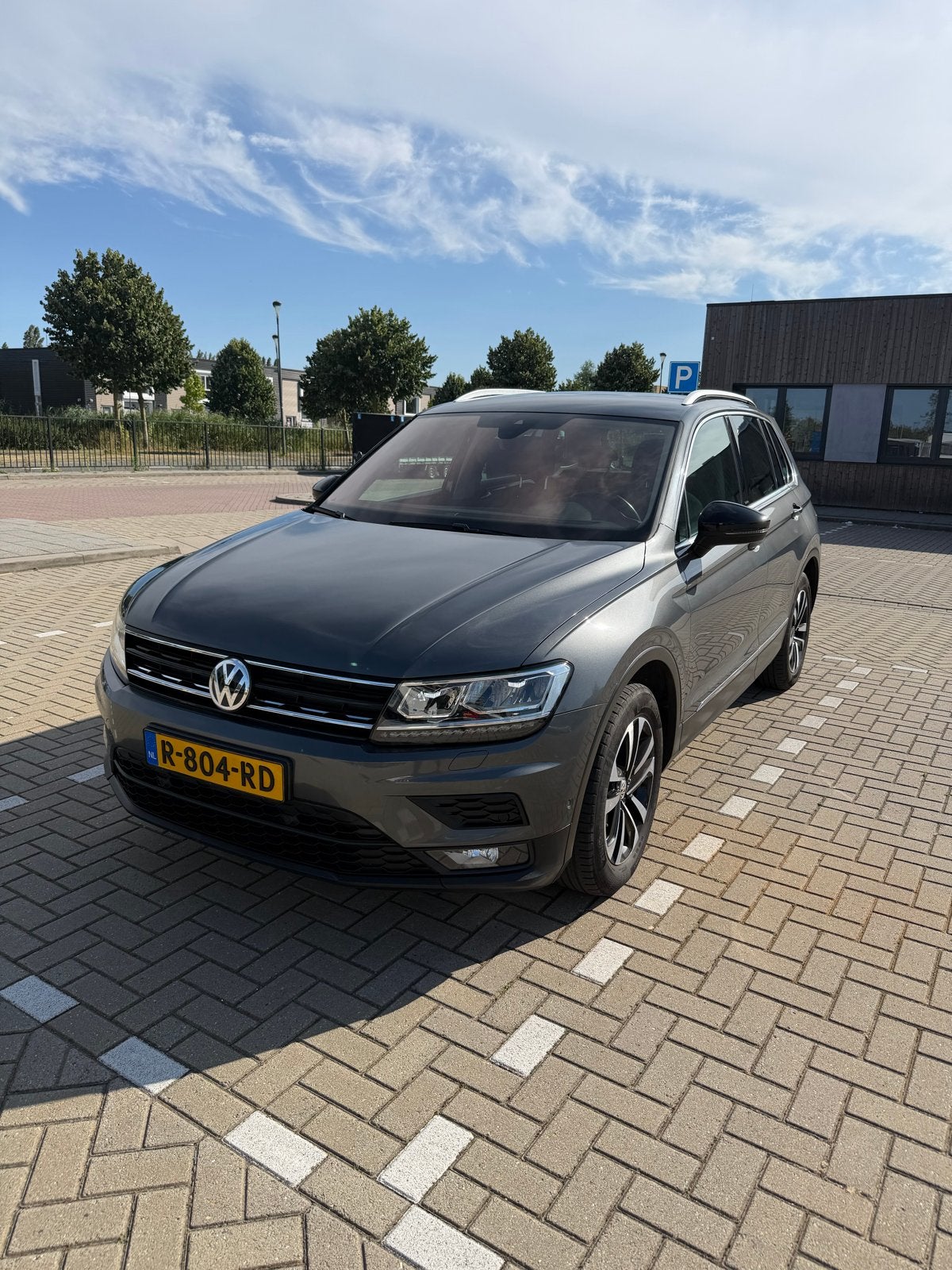 Volkswagen Tiguan 1.5 TSI ACT 150pk DSG 2019 Grijs, Auto's, Euro 5, 1498 cc, Zwart, 4 cilinders
