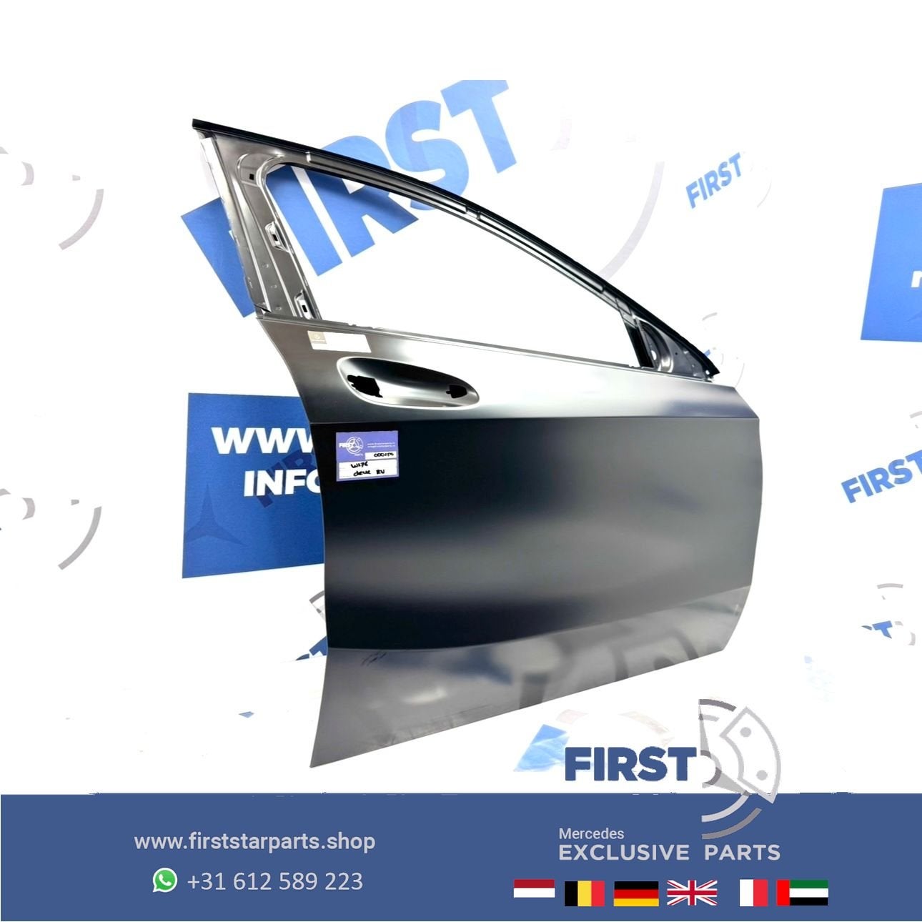 W176 A Klasse 2013-2018 DEUR A1767200205 RECHTS VOOR ZWART W, Auto-onderdelen, Carrosserie en Plaatwerk, Gebruikt, -, Deur, Ophalen of Verzenden