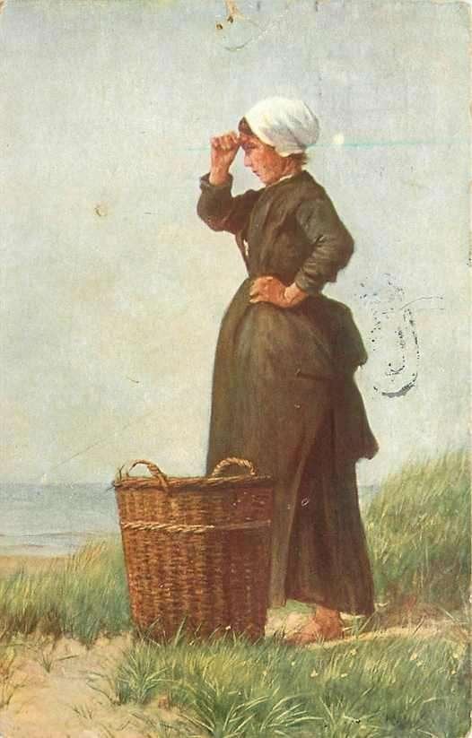 377-543-031 Op den Uitkijk, Verzenden, Voor 1920, Zuid-Holland