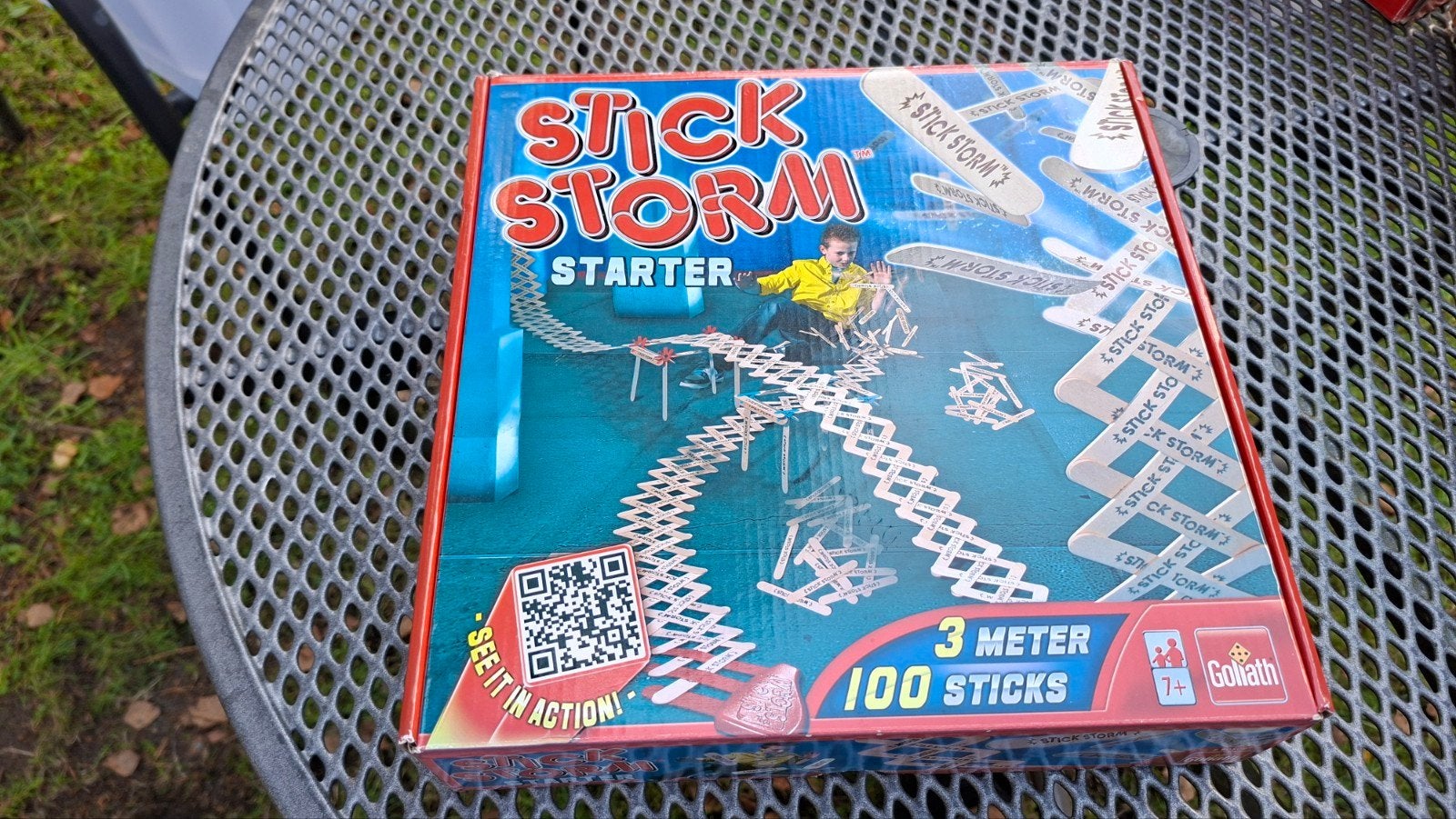 Stick Storm Starter - Bouw je eigen dominobaan!, Ophalen of Verzenden, Zo goed als nieuw, Bouwen