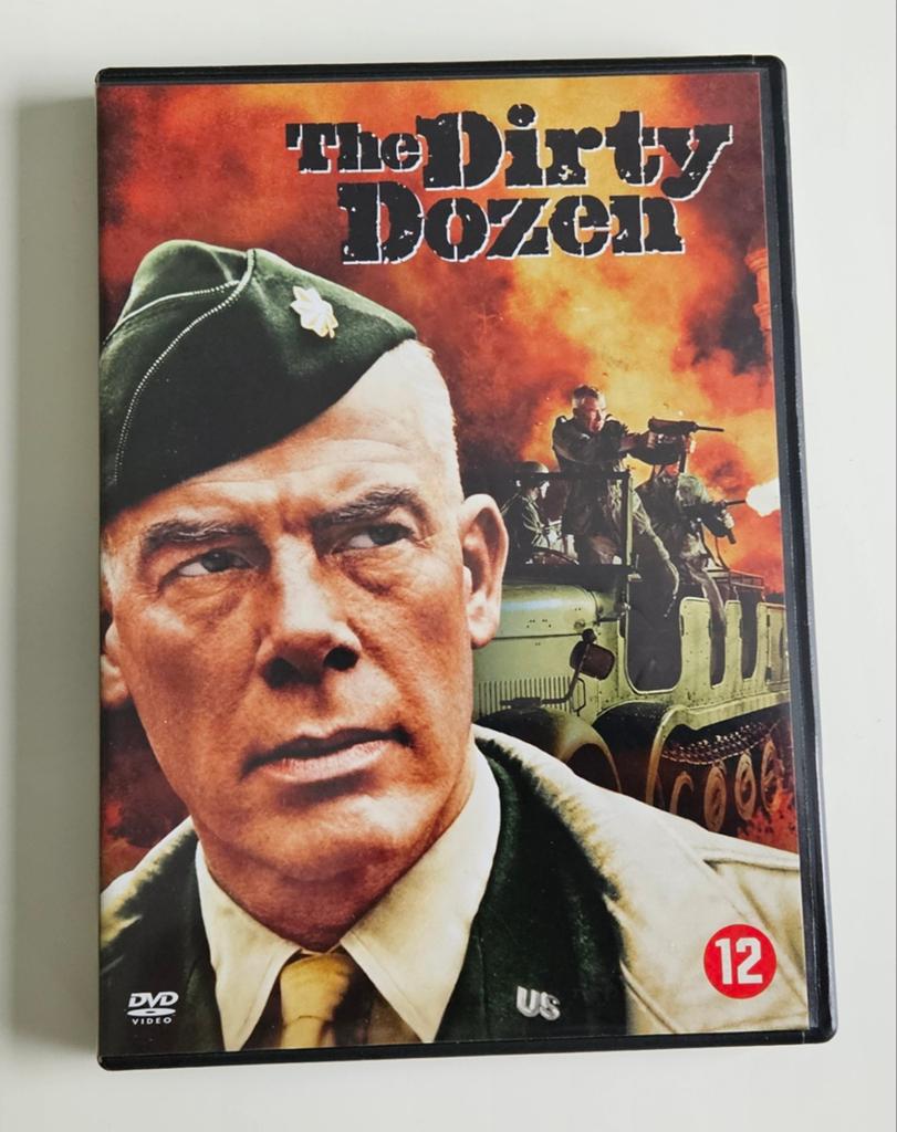 The Dirty Dozen (1967) - Klassieke Oorlogsfilm, Vanaf 12 jaar, Ophalen of Verzenden, Gebruikt