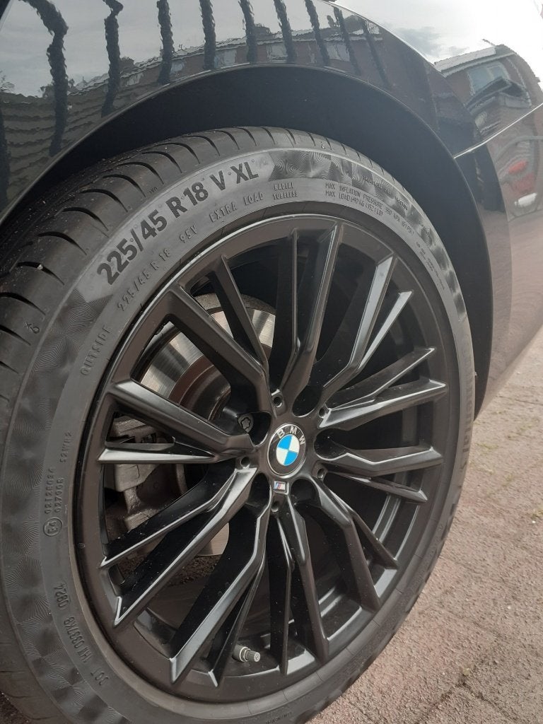 Velgen BMW M796  2 setjes  2x nwe zomer- en 2x winterbanden, Ophalen, 18 inch, Velg(en), Nieuw