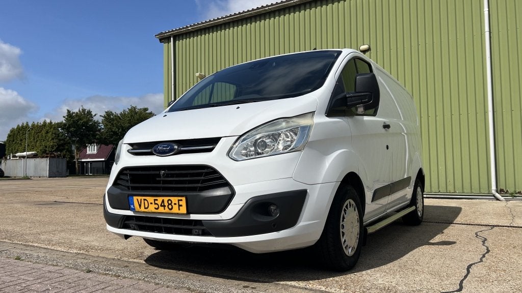 Ford Transit Custom 270 2.2 TDCI L1H1 Tr (bj 2013), Auto's, Euro 5, 4 cilinders, Wit, Origineel Nederlands