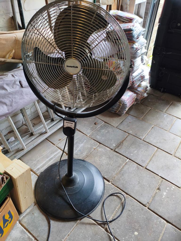 Inventum krachtige ventilator, Witgoed en Apparatuur, Ventilatoren, Ophalen, Gebruikt, Statiefventilator