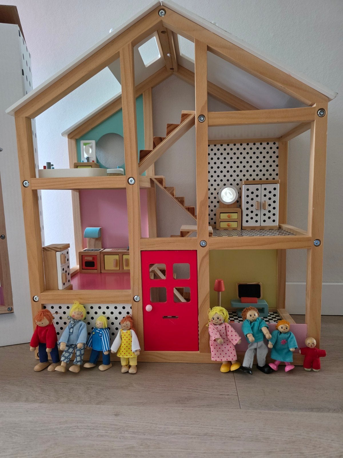 Poppenhuis Hema, Kinderen en Baby's, Ophalen, Zo goed als nieuw, Poppenhuis