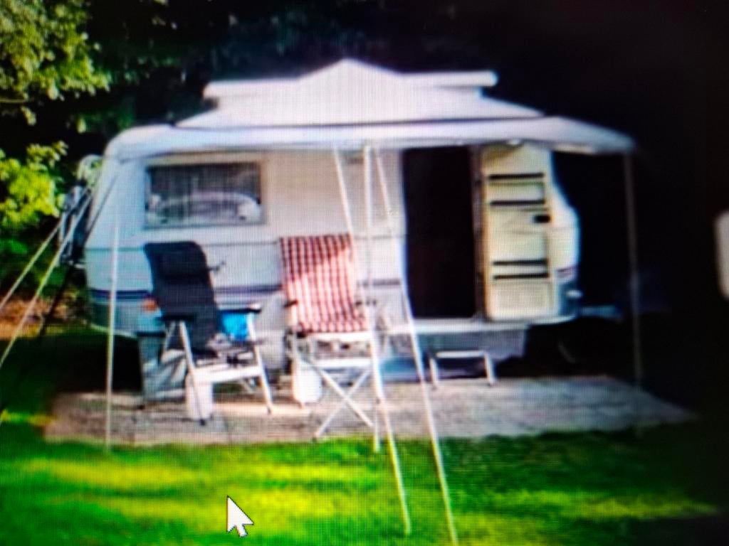 Eriba luifel met verhoog stang en van Horn voortent, Caravans en Kamperen, Ophalen of Verzenden
