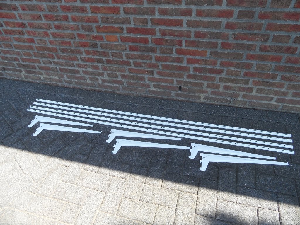 4x wandrails en 6x plankdragers, Ophalen, Zo goed als nieuw