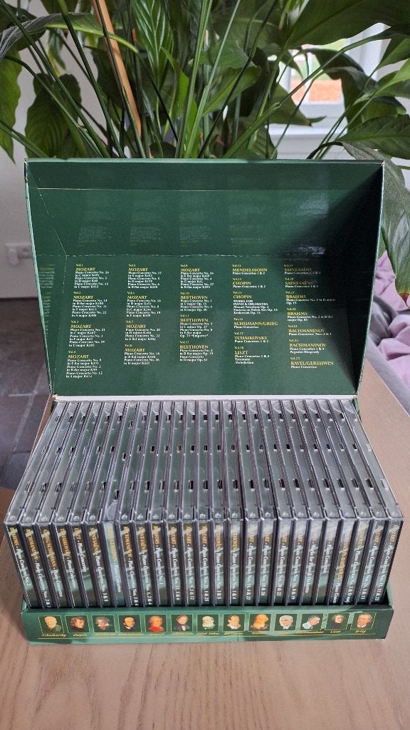 Klassieke muziek Brilliant piano concert collectie cd's, Cd's en Dvd's, Cd's | Klassiek, Ophalen, Classicisme, Zo goed als nieuw