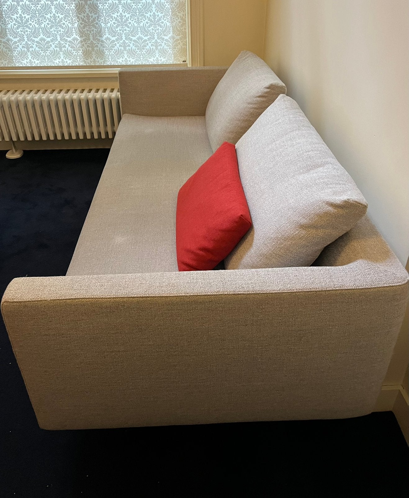 Bank, Huis en Inrichting, Banken | Bankstellen, Ophalen, Gebruikt, Driepersoons, 75 tot 100 cm