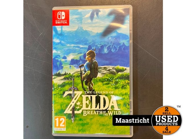The Legend of Zelda Breath of the Wild - nintendo switch, Spelcomputers en Games, Nintendo, Zo goed als nieuw, Support@nintendo.com
