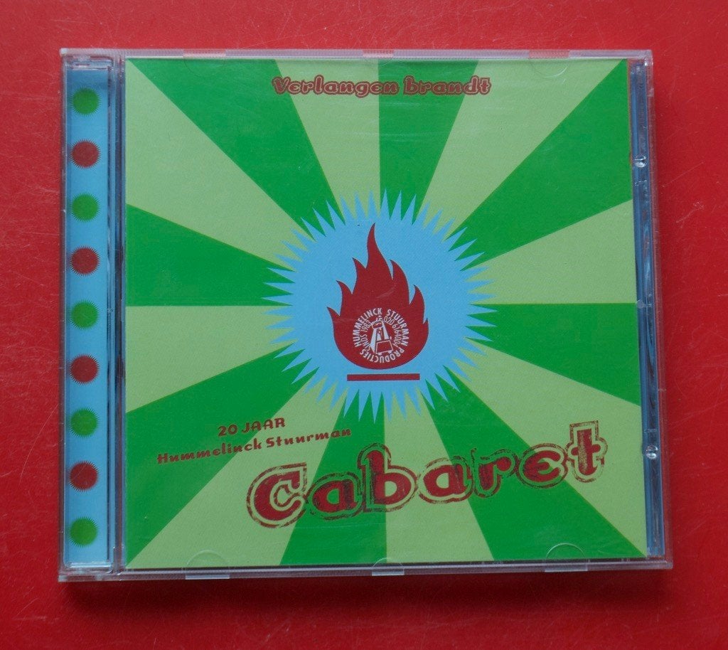 cd Verlangen brandt 20 jaar Hummelinck Stuurman cabaret, Ophalen of Verzenden, Zo goed als nieuw